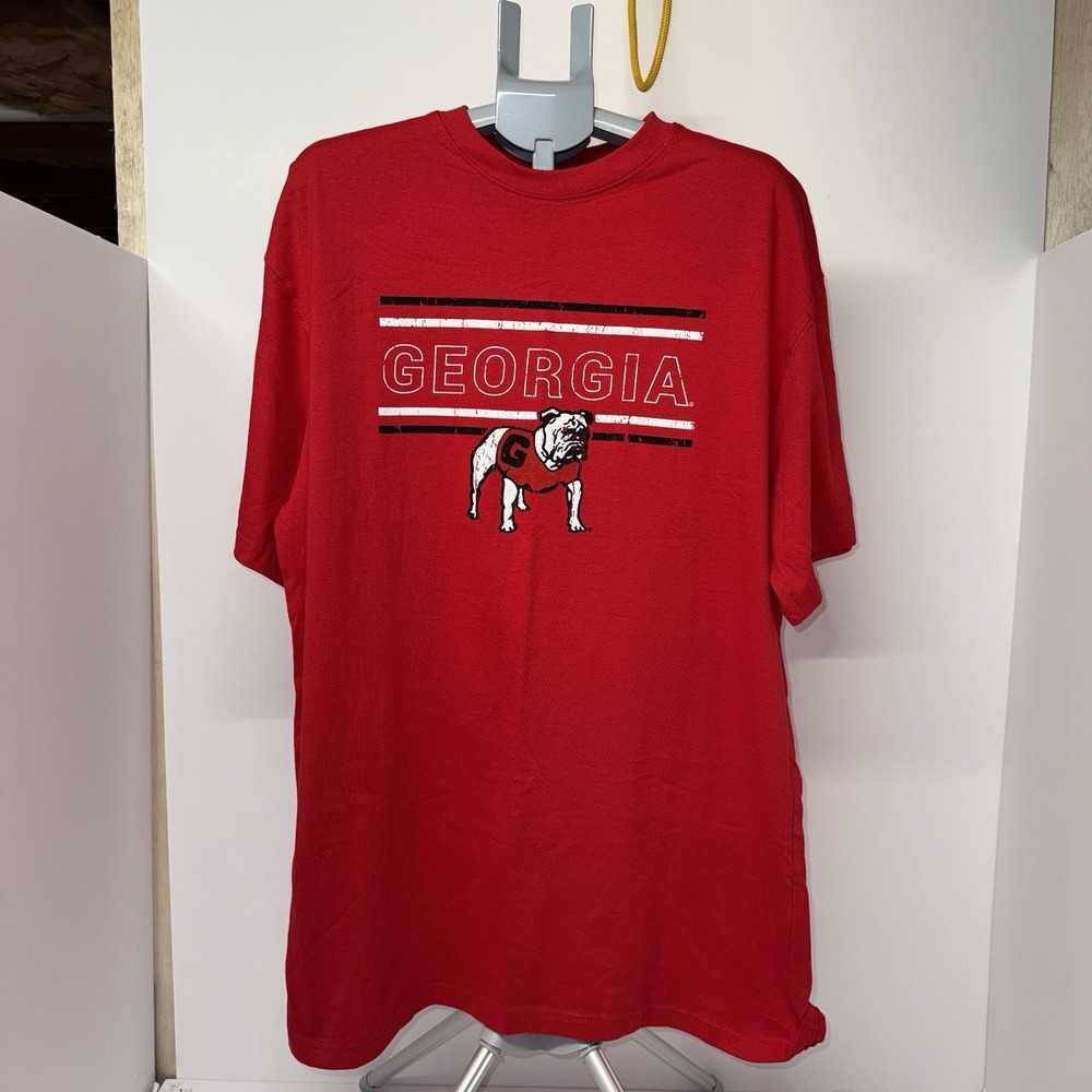 Georgia Bulldogs T-Shirt Men's XLT Red NCAA College